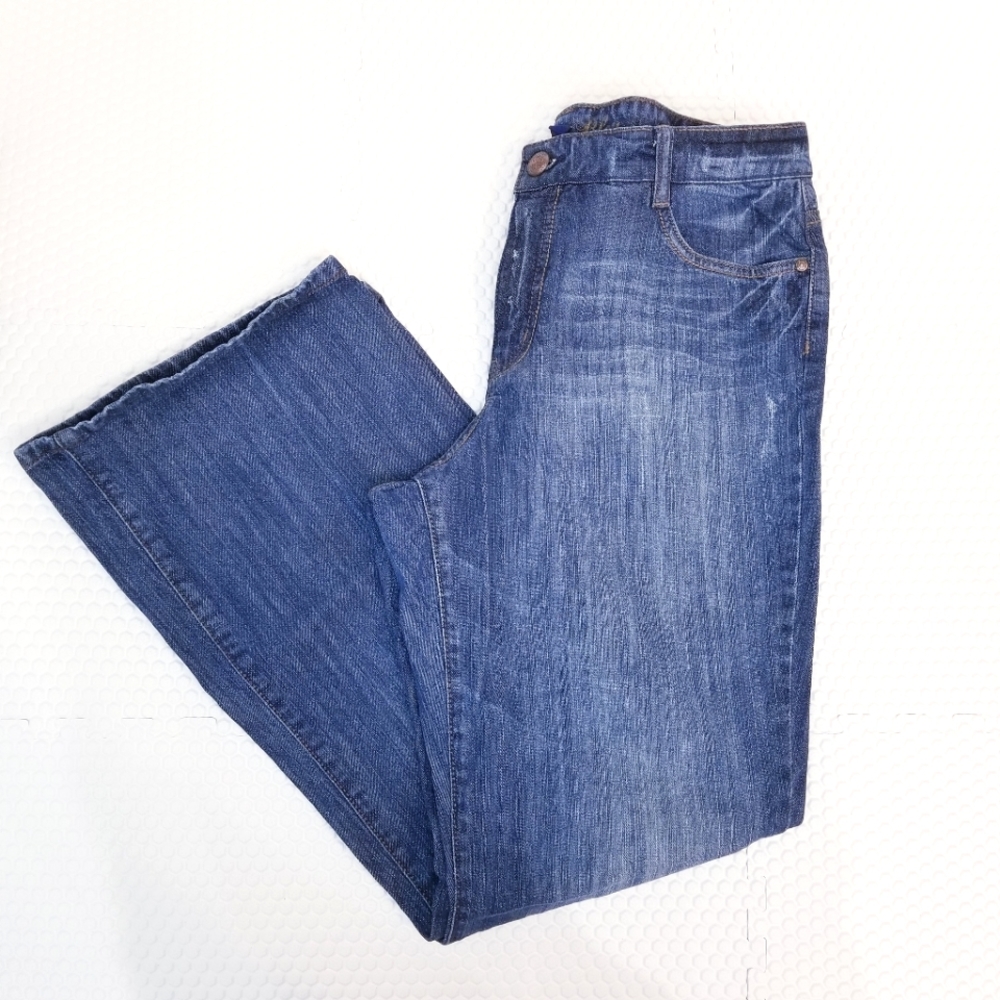 Code Bleu | Women Size 14 | Brigitte Wide Blue Jeans